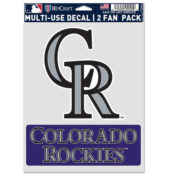 Colorado Rockies Multi Use 2 Fan Pack