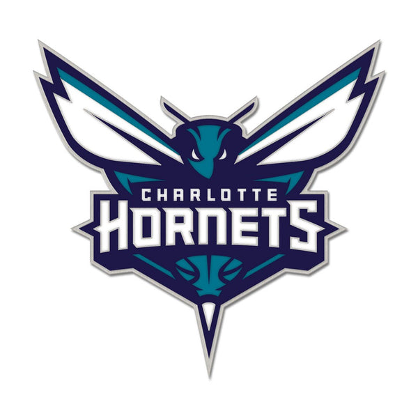 Charlotte Hornets PRIMARY Collector Enamel Pin Jewelry Card