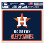 Houston Astros Fan Decals 5" x 6"