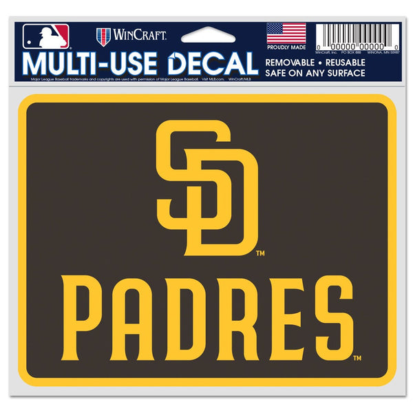 San Diego Padres Fan Decals 5" x 6"