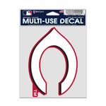 Cincinnati Reds Fan Decals 3.75" x 5"