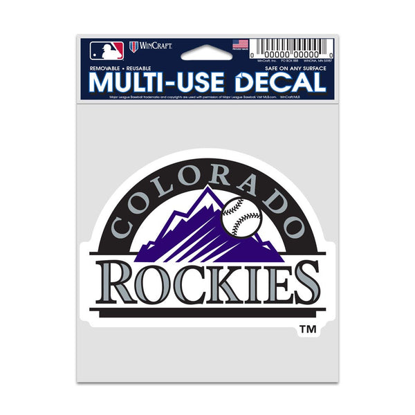 Colorado Rockies Fan Decals 3.75" x 5"
