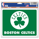Boston Celtics Fan Decals 5" x 6"