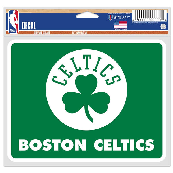 Boston Celtics Fan Decals 5" x 6"