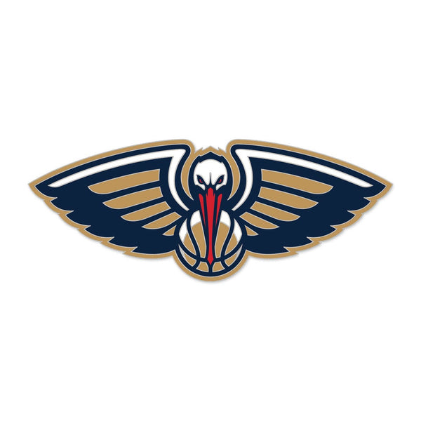 New Orleans Pelicans PRIMARY Collector Enamel Pin Jewelry Card