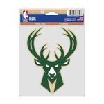 Milwaukee Bucks Fan Decals 3.75" x 5"