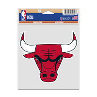 Chicago Bulls Fan Decals 3.75" x 5"