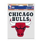 Chicago Bulls Fan Decals 3.75" x 5"