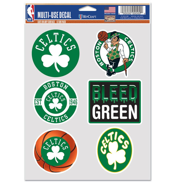 Boston Celtics Multi Use 6 Fan Pack