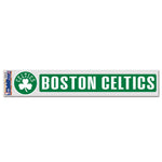 Boston Celtics Fan Decals 3" x 17"