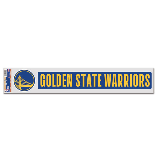 Golden State Warriors Fan Decals 3" x 17"