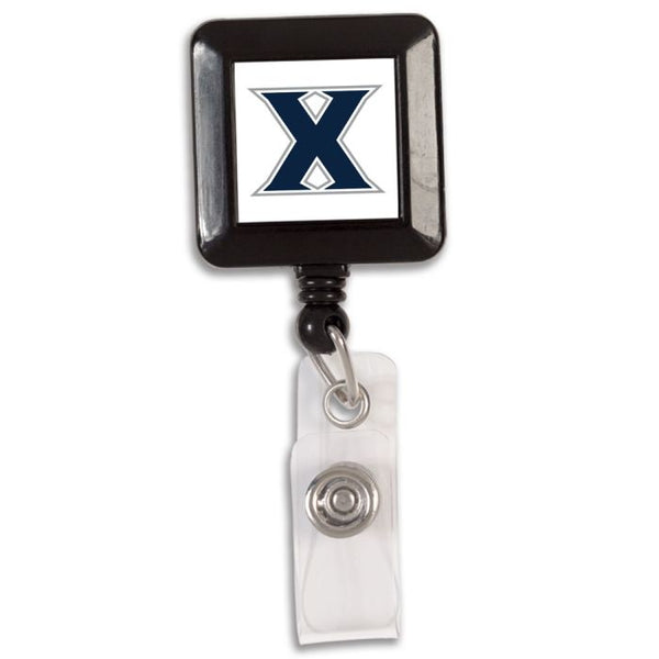 Wholesale-Xavier Musketeers Retractable Badge Holder