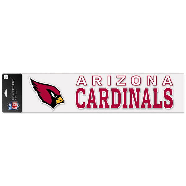 Arizona Cardinals Perfect Cut Decals 4" x 17"