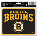 Boston Bruins Fan Decals 5" x 6"