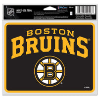 Boston Bruins Fan Decals 5" x 6"