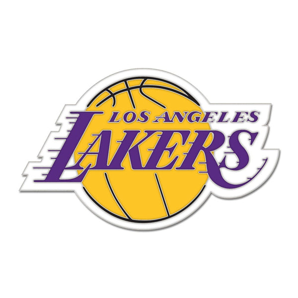 Los Angeles Lakers Collector Enamel Pin Jewelry Card