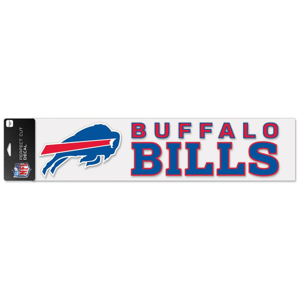 Buffalo Bills Perfect Cut Decals 4" x 17"
