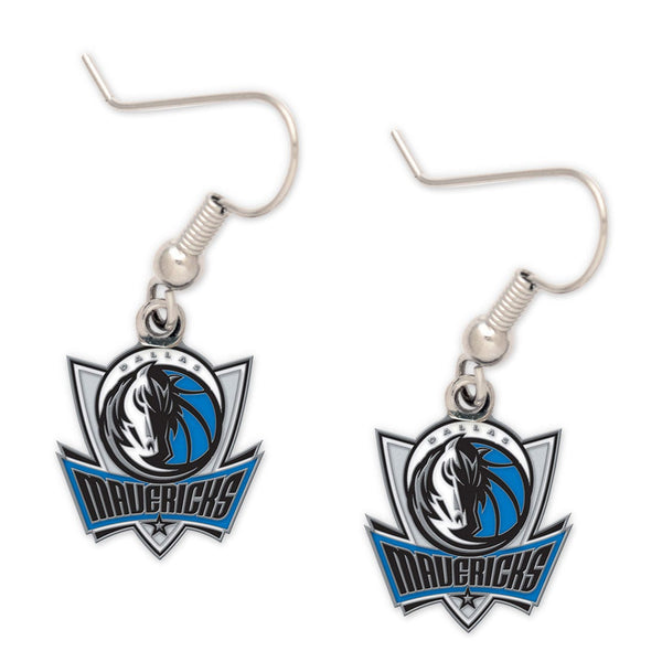 Dallas Mavericks Earrings Jewelry Card