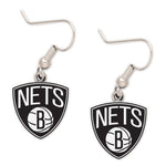 Brooklyn Nets Earrings Jewelry Card
