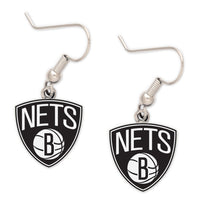 Brooklyn Nets Earrings Jewelry Card