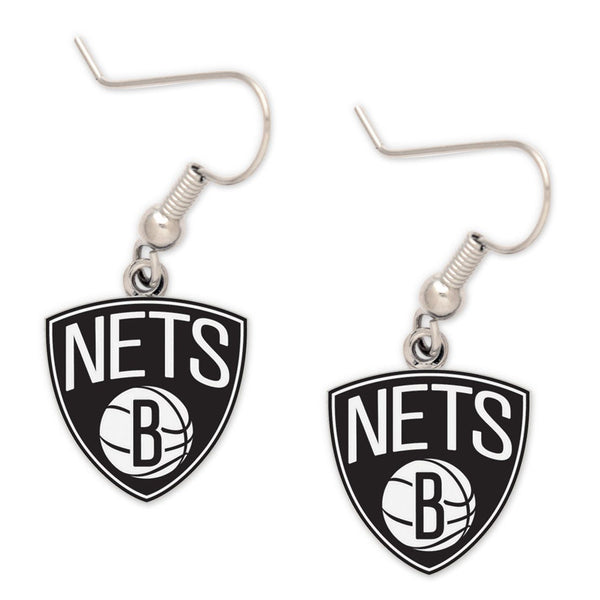 Brooklyn Nets Earrings Jewelry Card