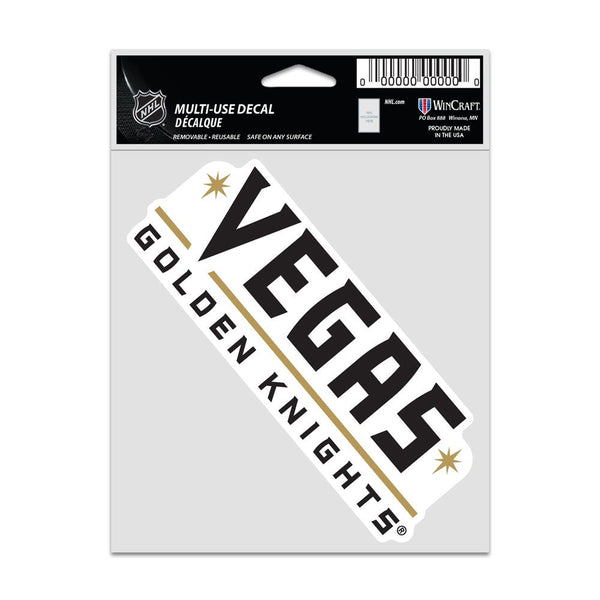 Vegas Golden Knights Fan Decals 3.75" x 5"