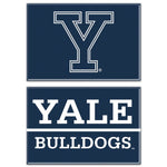 Wholesale-Yale Bulldogs Rectangle Magnet, 2pack 2" x 3"