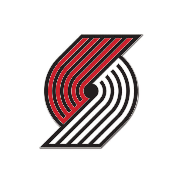 Portland Trail Blazers PRIMARY Collector Enamel Pin Jewelry Card