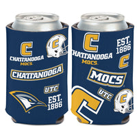 Tennessee Chattanooga Mocs SCATTER Can Cooler 12 oz.