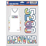 Denver Nuggets / City Edition Multi Use 3 FAN PACK
