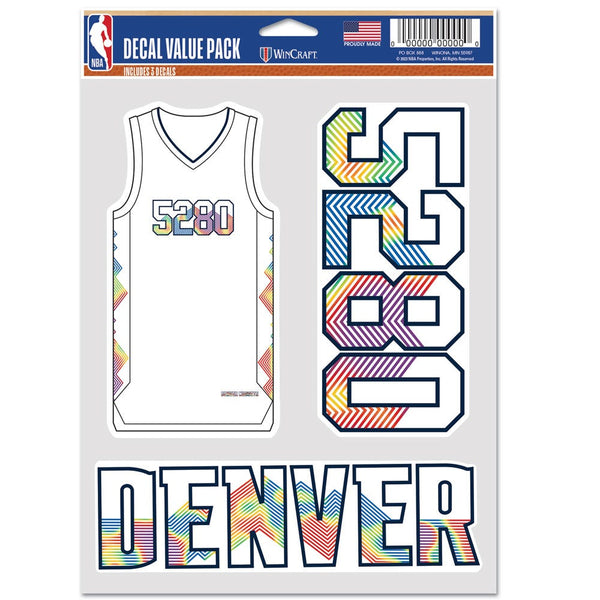 Denver Nuggets / City Edition Multi Use 3 FAN PACK
