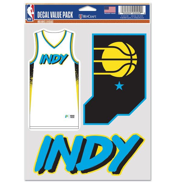 Indiana Pacers / City Edition Multi Use 3 FAN PACK