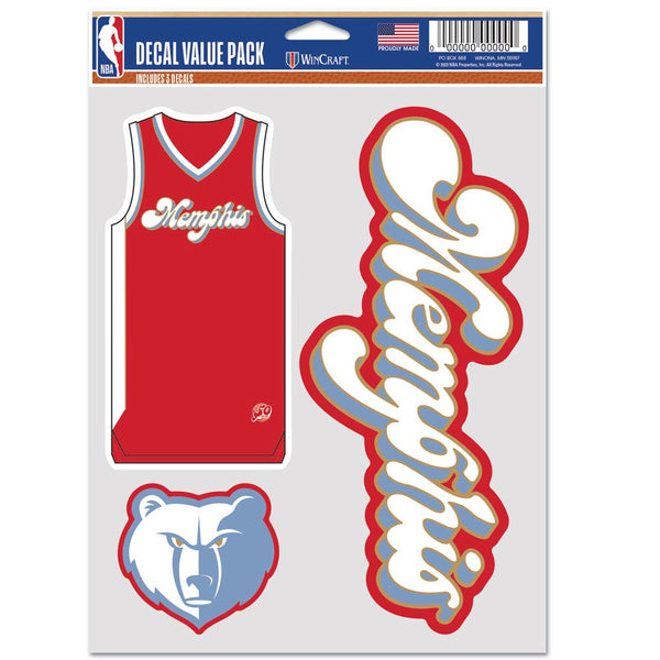 Memphis Grizzlies / City Edition Multi Use 3 FAN PACK