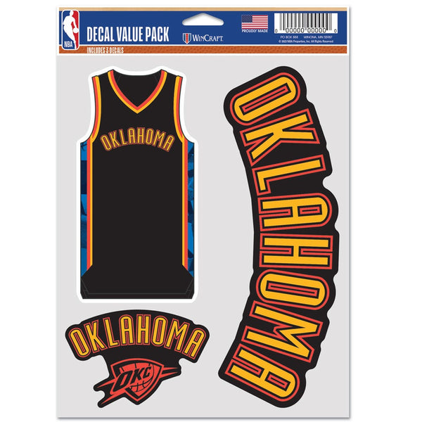 Oklahoma City Thunder / City Edition Multi Use 3 FAN PACK