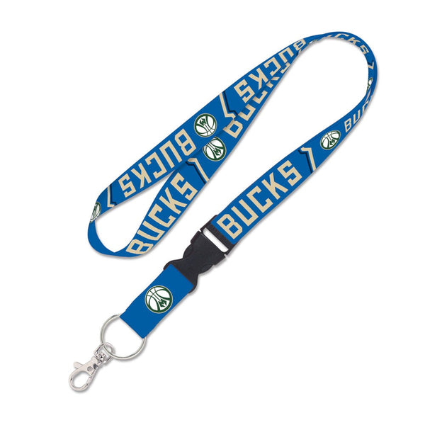 Milwaukee Bucks / City Edition Lanyard w/detachable buckle 1"