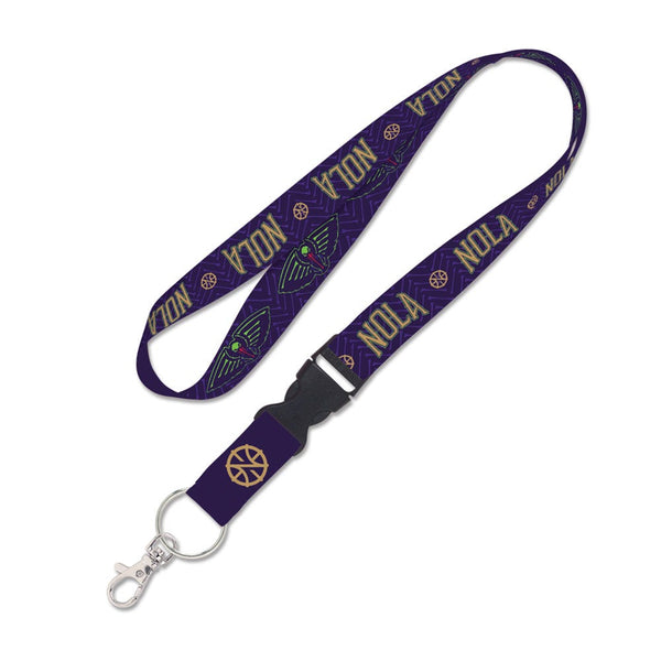 New Orleans Pelicans / City Edition Lanyard w/detachable buckle 1"