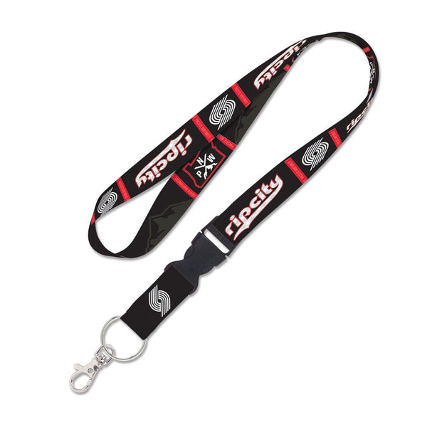 Portland Trail Blazers / City Edition Lanyard w/detachable buckle 1"