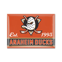 Anaheim Ducks Metal Magnet 2.5" x 3.5"