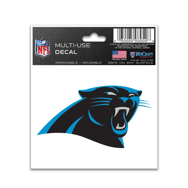 Carolina Panthers Multi-Use Decal 3" x 4"