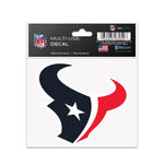 Houston Texans Multi-Use Decal 3" x 4"