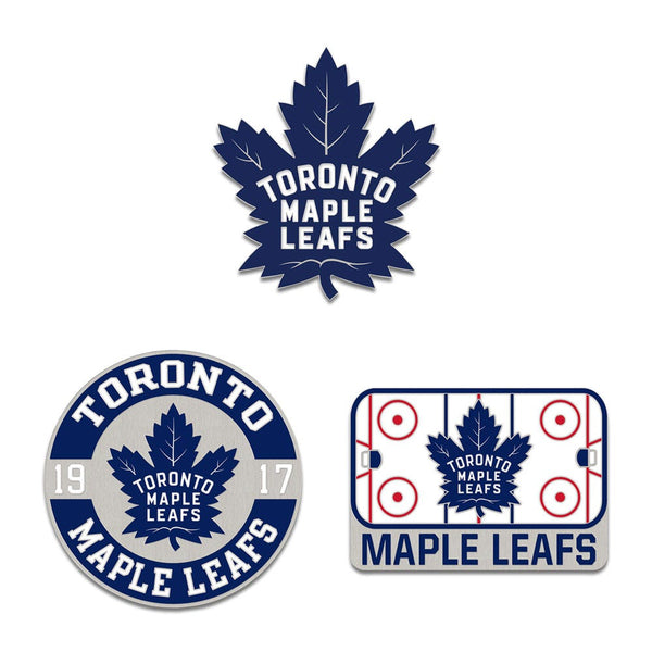Toronto Maple Leafs 3pc Enamel Pin Set