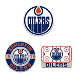 Edmonton Oilers 3pc Enamel Pin Set