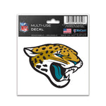 Jacksonville Jaguars Multi-Use Decal 3" x 4"