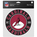 Arizona Cardinals Perfect Cut Color Decal 8" x 8"