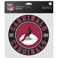 Arizona Cardinals Perfect Cut Color Decal 8" x 8"