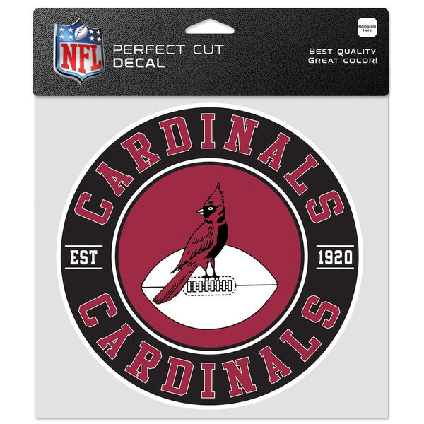 Arizona Cardinals Perfect Cut Color Decal 8" x 8"
