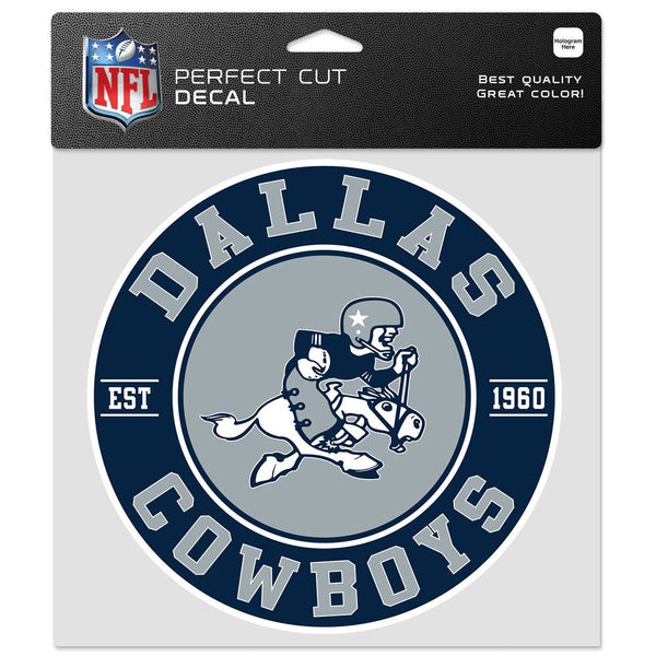 Dallas Cowboys Perfect Cut Color Decal 8" x 8"