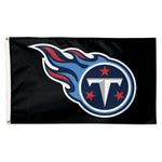Tennessee Titans Black background Flag - Deluxe 3' X 5'