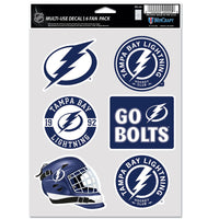 Tampa Bay Lightning Multi Use 6 Fan Pack