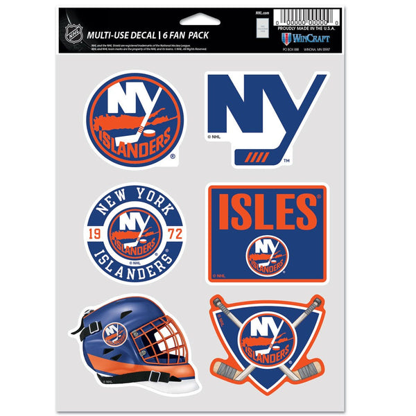 New York Islanders Multi Use 6 FAN PACK